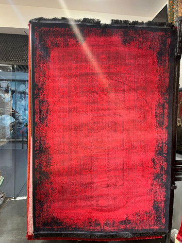 فرش مدرن وینتیج لاکی